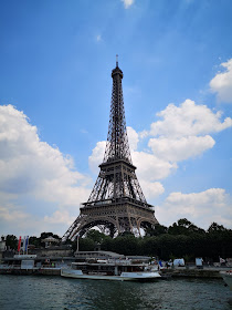 Eiffel Tower from the River Seine