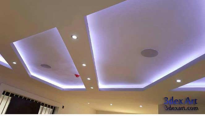 Latest False Ceiling Designs For Living Room And Hall 2019 Modern False Ceiling Designs For Living Room 2019 With Lighting Ideas