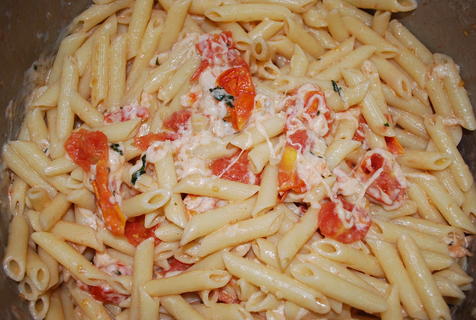 Shuking and Cooking: Tomato Basil Penne Pasta