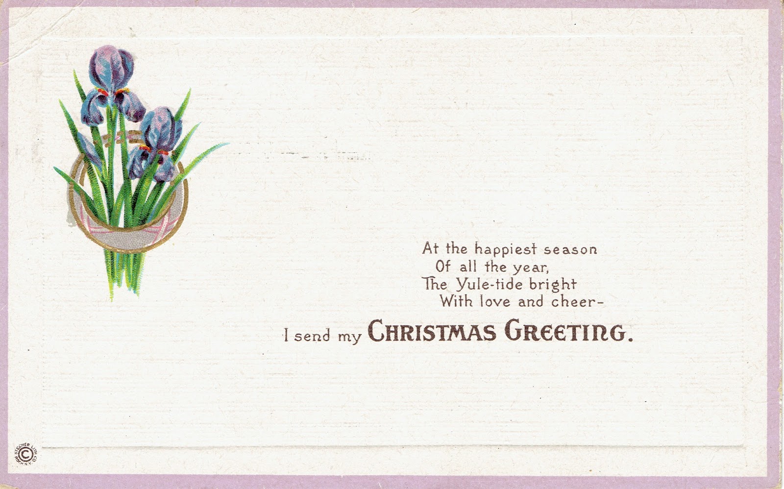 When a gardener collects vintage postcards