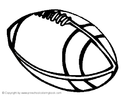 American Football Sports Coloring Pages 