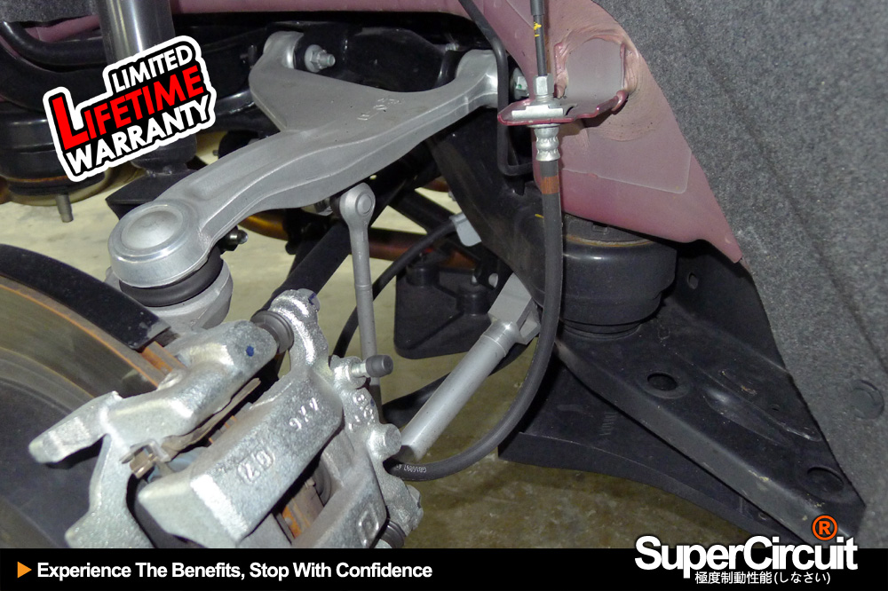 SUPERCIRCUIT Steel Braided Brake Lines Infiniti Q50 Steel Braided