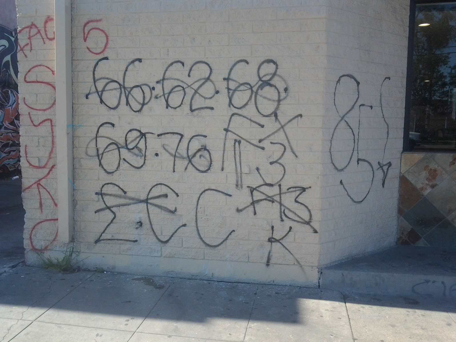 crip gangs graffiti east coast crip ( 62 street )