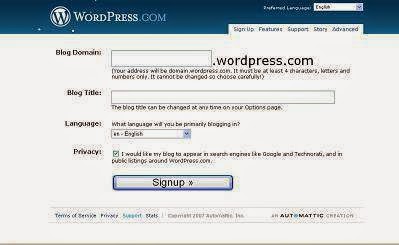 Make a WordPress Blog