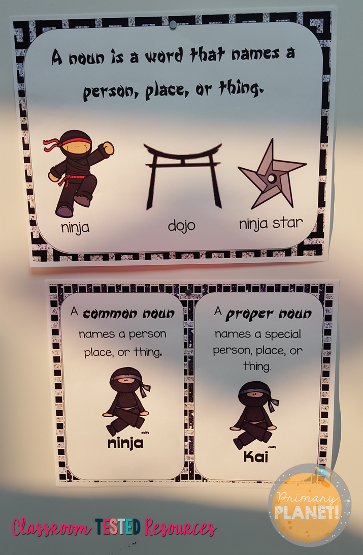 Noun Ninjas! | Classroom Tested Resources