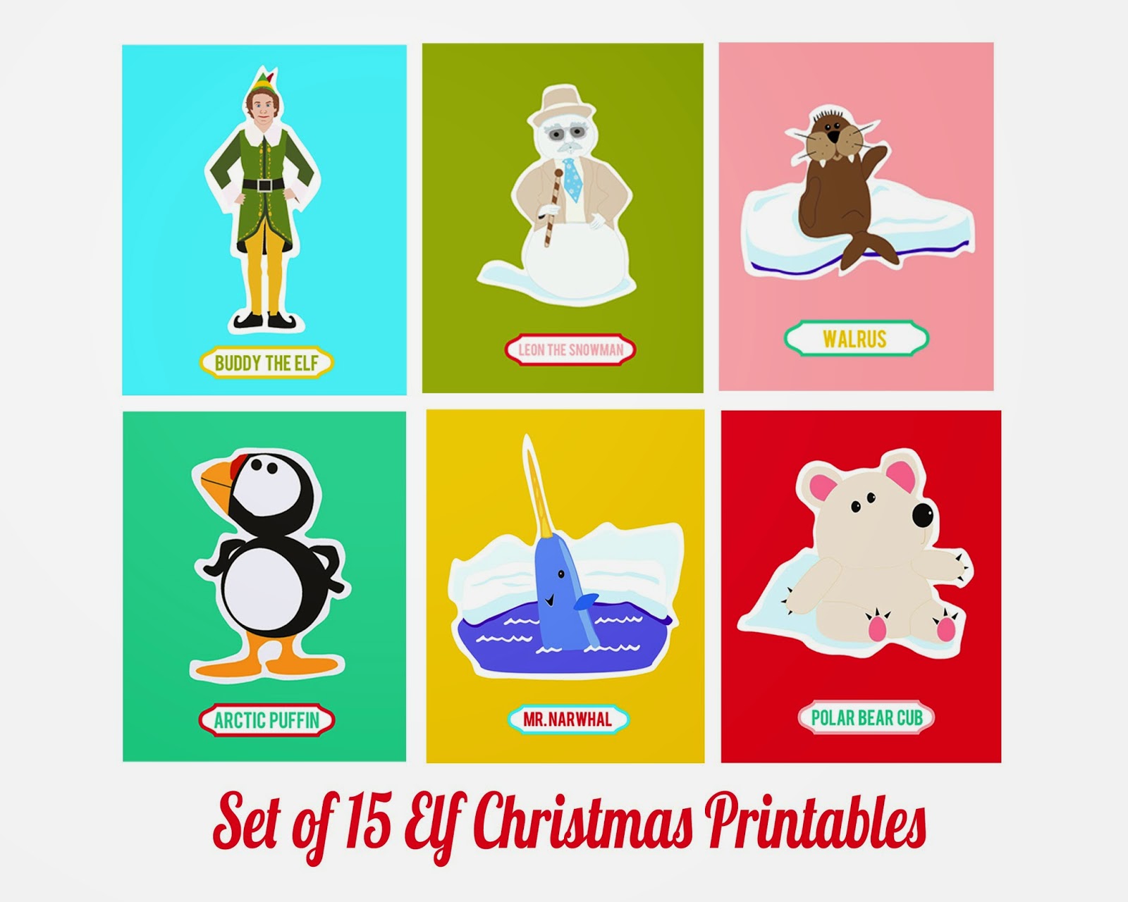 The Jacobs Clan: New Elf Printables!