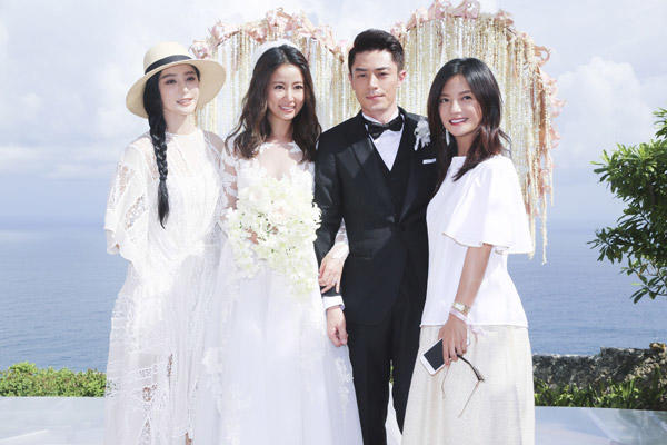 Ruby Lin Wallace Huo Bali Wedding 2016