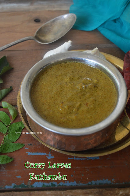 Curry Leaves Kuzhambu