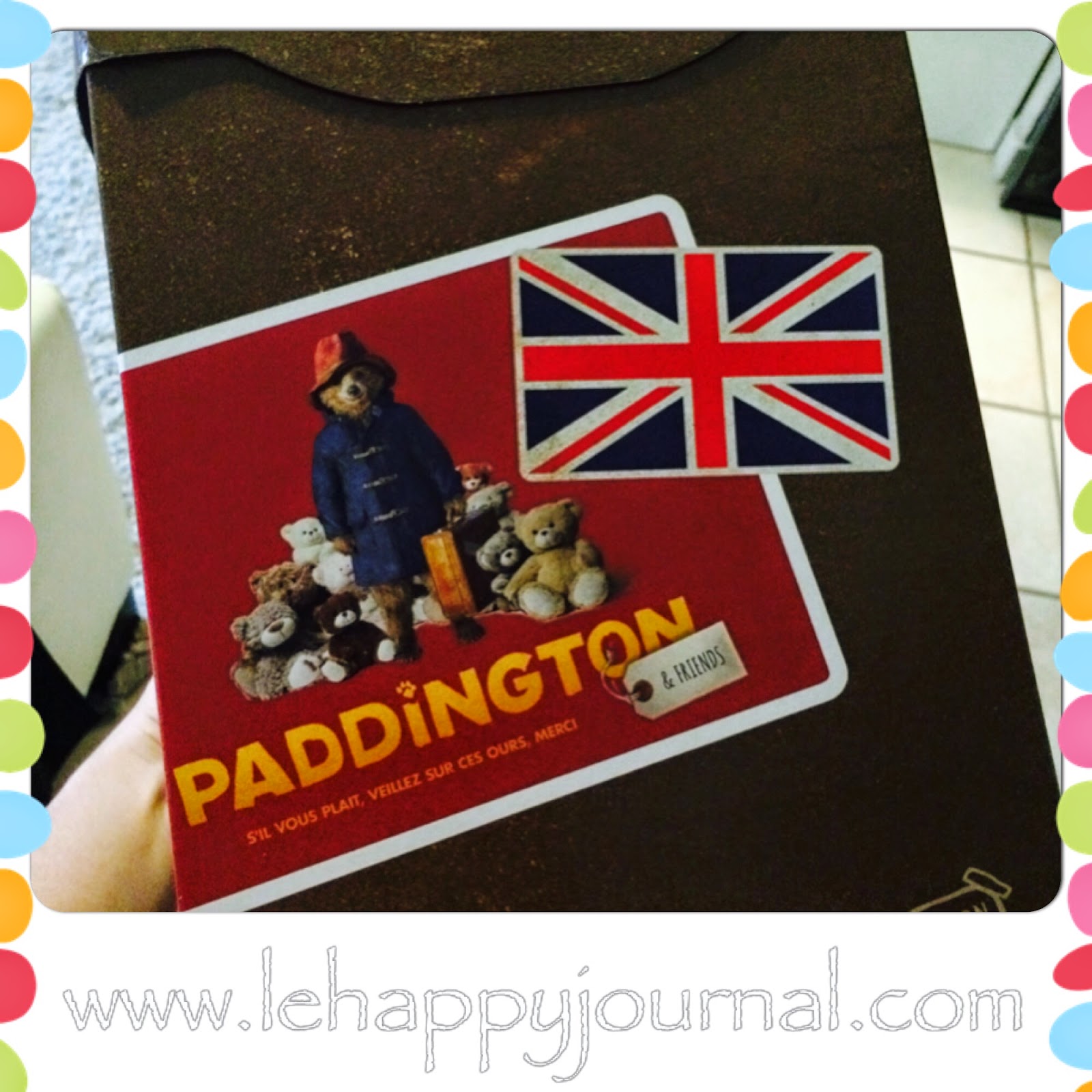 Paddington and Friends, initiative, ours, peluche, paddington, happy journal