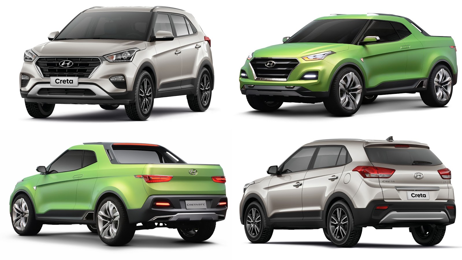 Salón de San Pablo 2016 Hyundai Creta Mercosur y Creta STC Concept