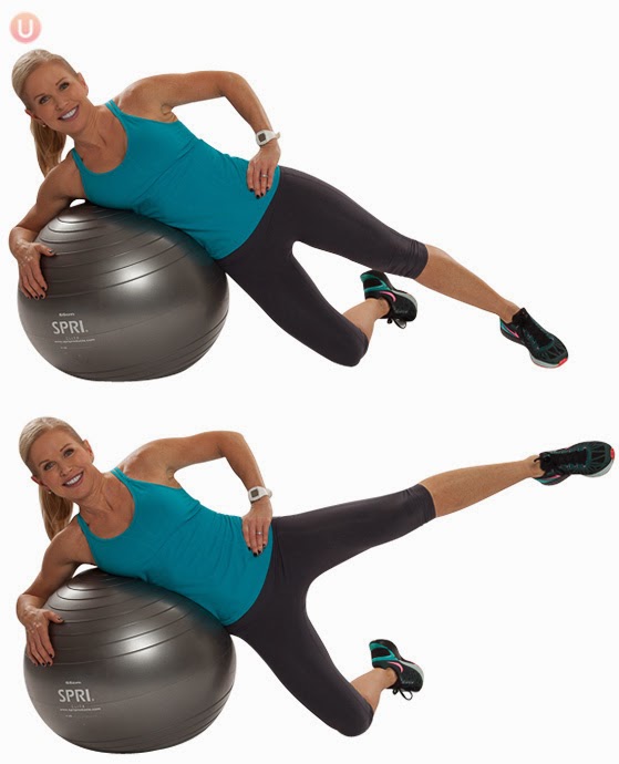 The Pilates Hundred Stability Ball Strength Circuit
