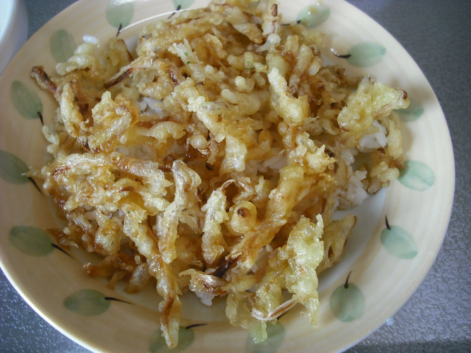 Hiroyuki's Blog on Japanese Cooking Moyashi Tempura Don/もやし天ぷら丼