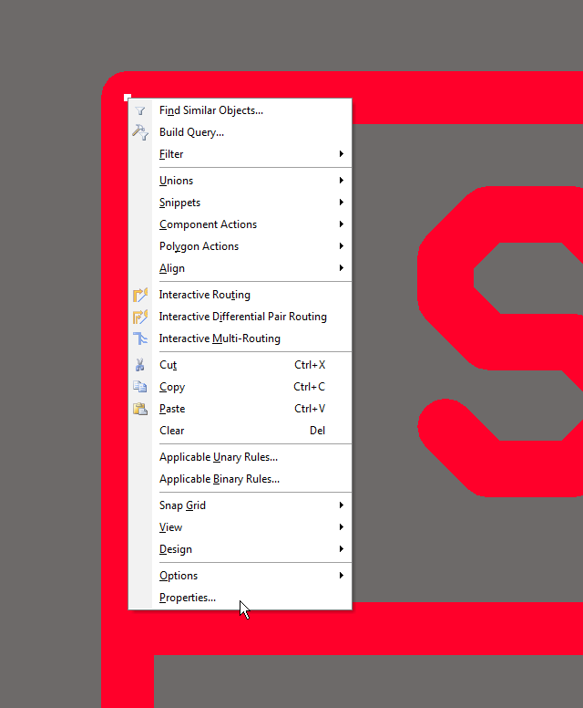 Altium PCB Designer Drill Chart Properties