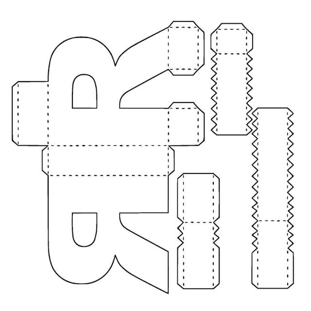 Featured image of post Alfabeto 3D Para Imprimir Fizemos uma colet nea ou lista de cartazes com alfabetos em 4 quatro modelos ou tipos de letras para voc baixar completos em pdf