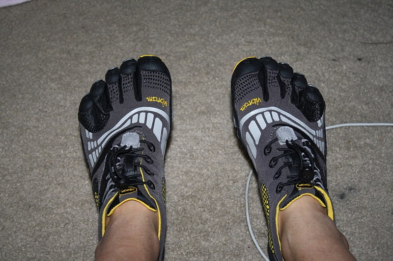 running vibram five fingers