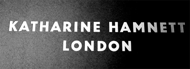 ゆるりブログ: 大人のスリッポン KATHARINE HAMNETT LONDON(キャサリンハムネットロンドン)