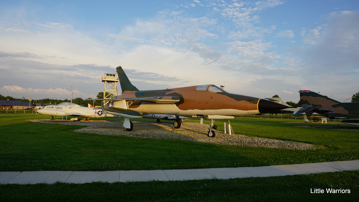 Little Warriors Grissom AFB gate guards