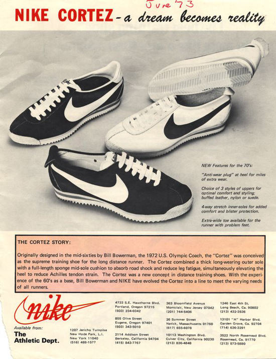Por Nominación Armstrong First Versions: Nike (shoes)