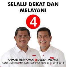 Ahmad Heryawan & Deddy Mizwar