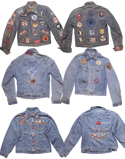 Mens Collections: Vintage Levis Denim Jackets Customised