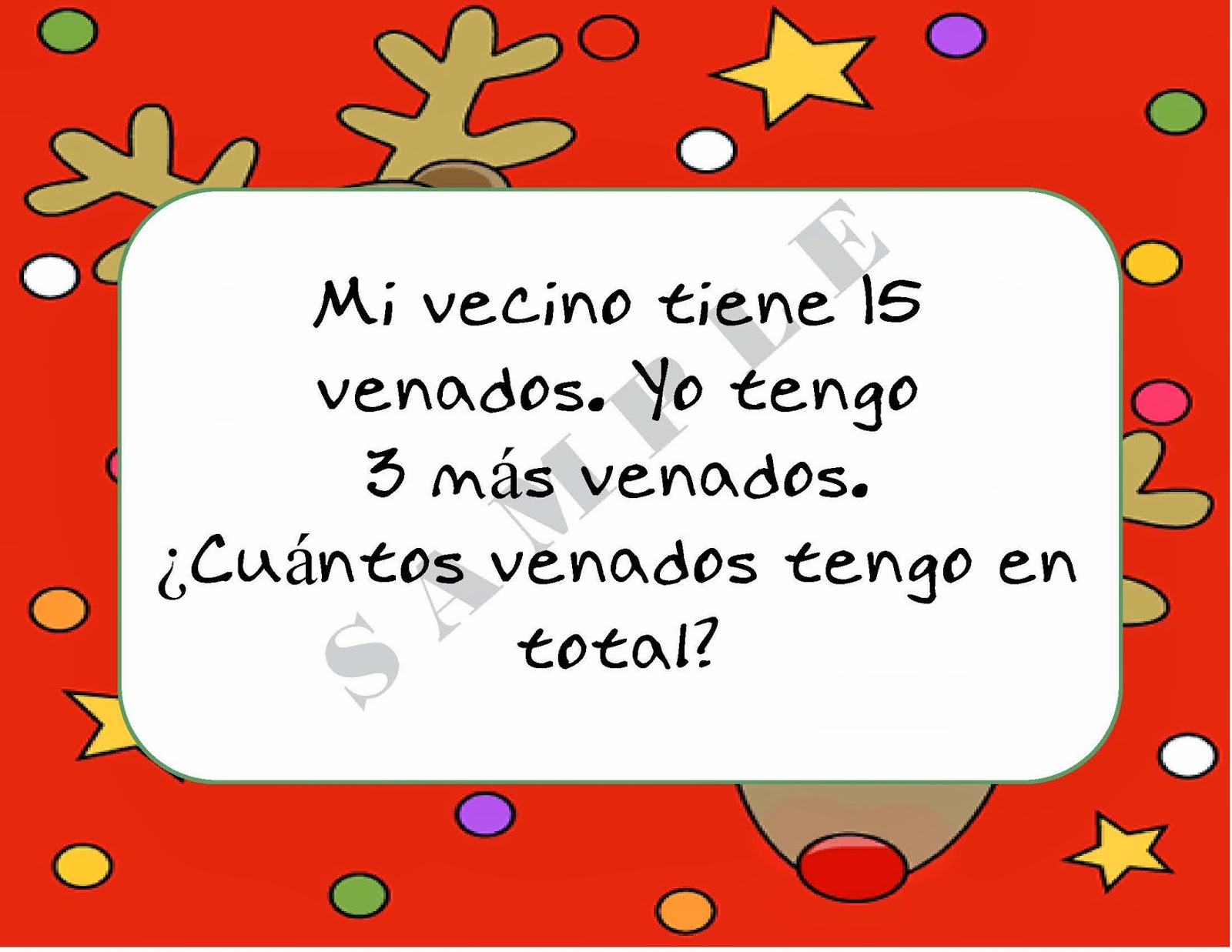 La Maestra Christmas Themed Math Word Problems Aligned To Common Core
