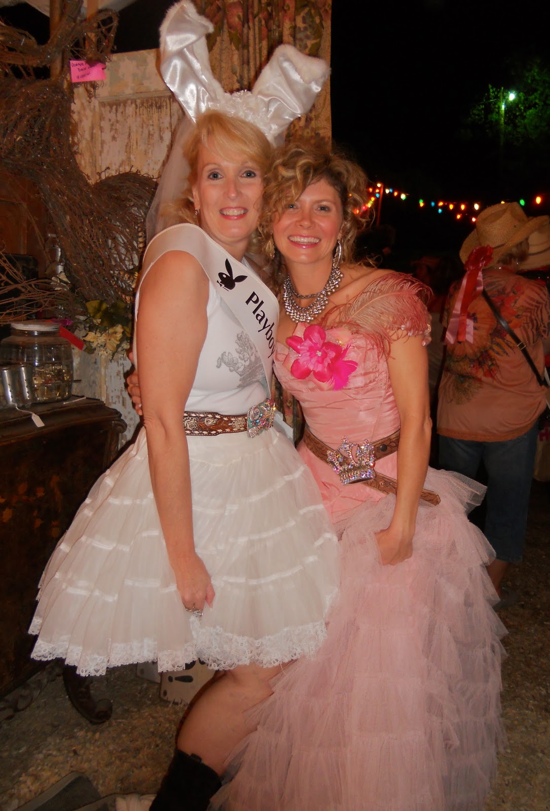 Lillys Lace Junk Gypsy Prom! Yep, those goofy costumes were my idea!