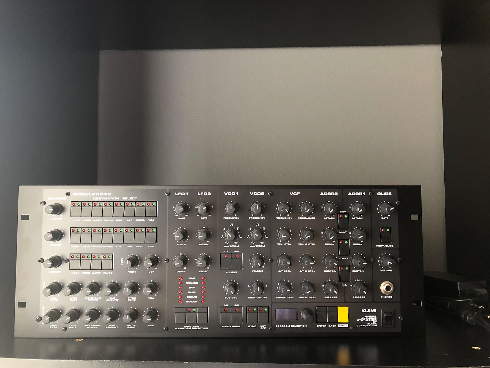 MATRIXSYNTH Black Corporation Kijimi 2019 Analog Polyphonic