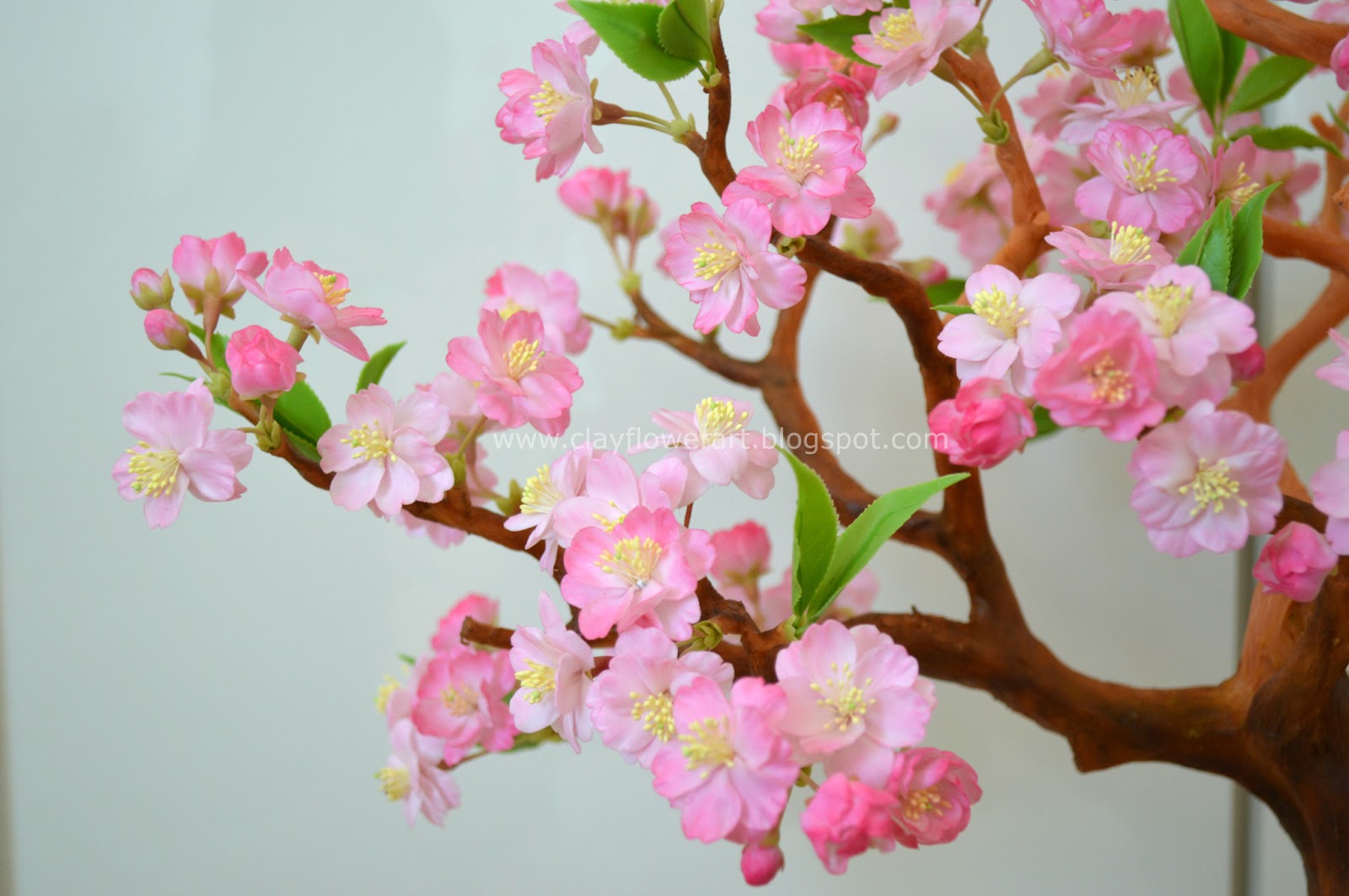 Cherry Blossom - Clay Flower Art