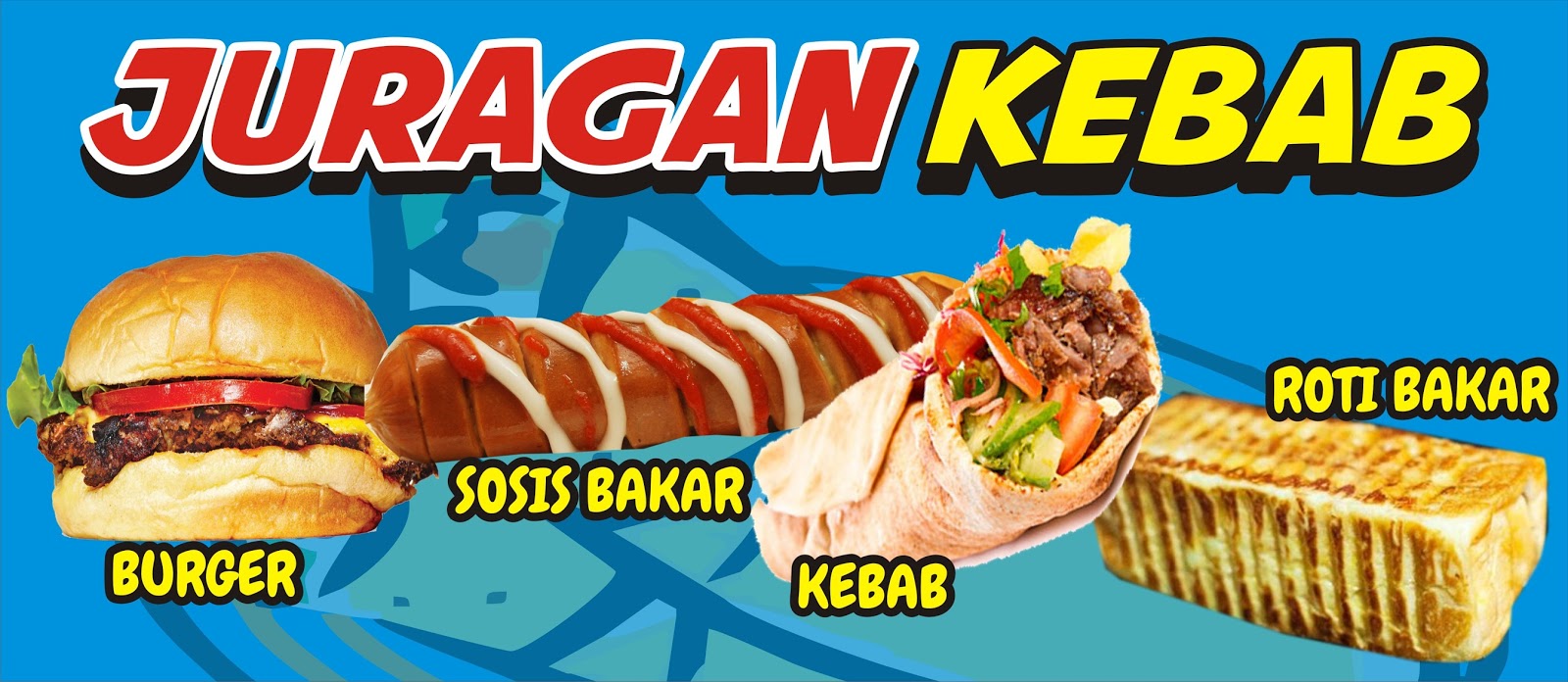 Download Contoh Desain Spanduk Kebab Keren banget Format