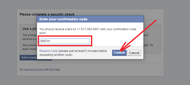 How To Confirm Your Phone Number On Facebook?