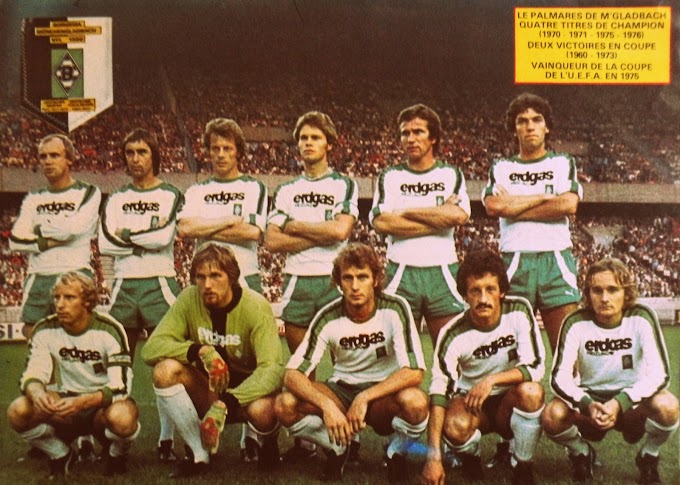 BORUSSIA MÖNCHENGLADBACH 1976-77.