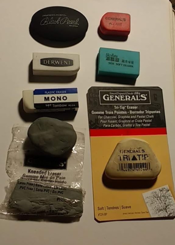 Inspired Art Blog Eraser Comparison and Review