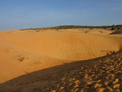 Dunas de arena roja, en Mui Ne