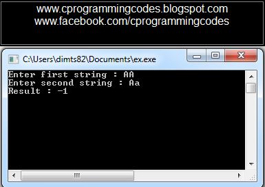 C Programming | Computer | Ms-Excel: strcmp()
