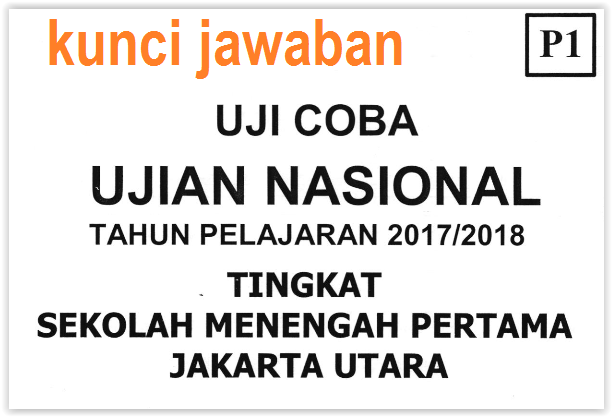 Soal Dan Kunci Jawaban Ucun 2 Ipa Smp Tahun 2018 2019 Paket A Pendidikan Kewarganegaraan Pendidikan Kewarganegaraan
