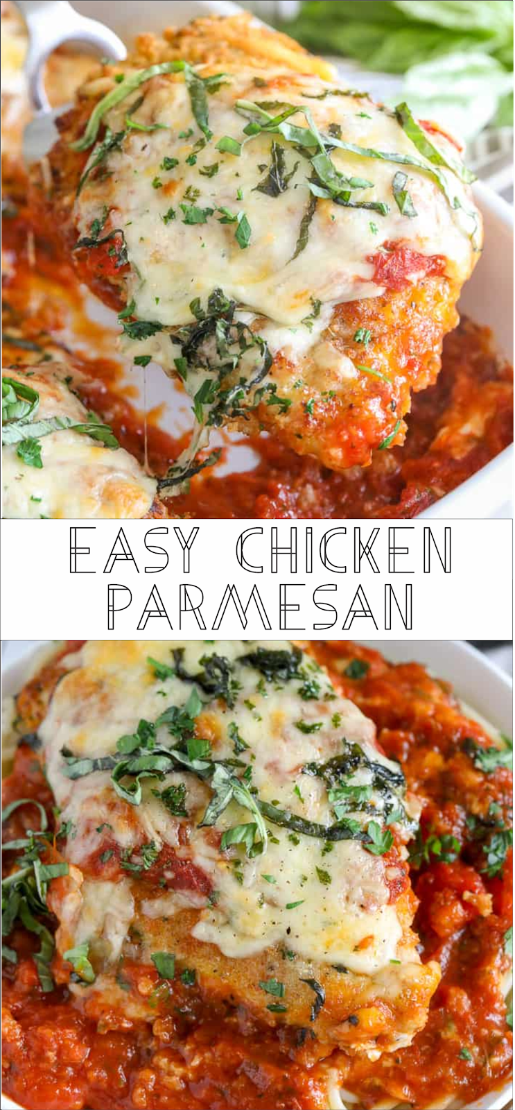 Easy Chicken Parmesan | Floats CO