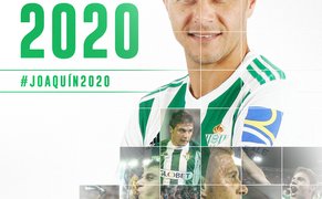 Oficial: El Betis renueva hasta 2020 a Joaquín
