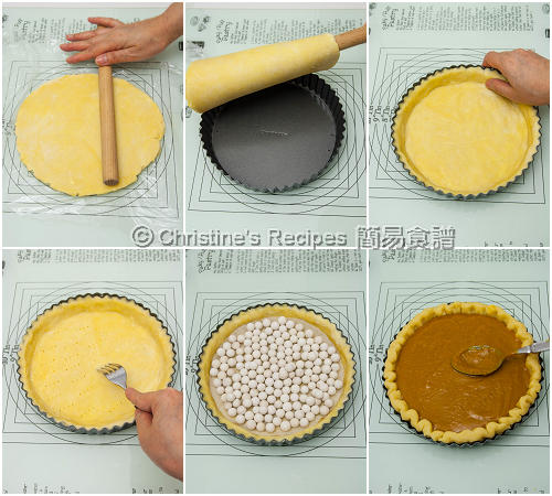 南瓜批皮製作圖 How To Make Pastry02
