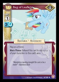 My Little Pony Bag of Leaflets Absolute Discord CCG Card