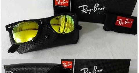  Kacamata  Rayban Wayfarer Premium Warna Hijau Emas  Jual 