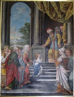 presentación de la Virgen María en el Templo