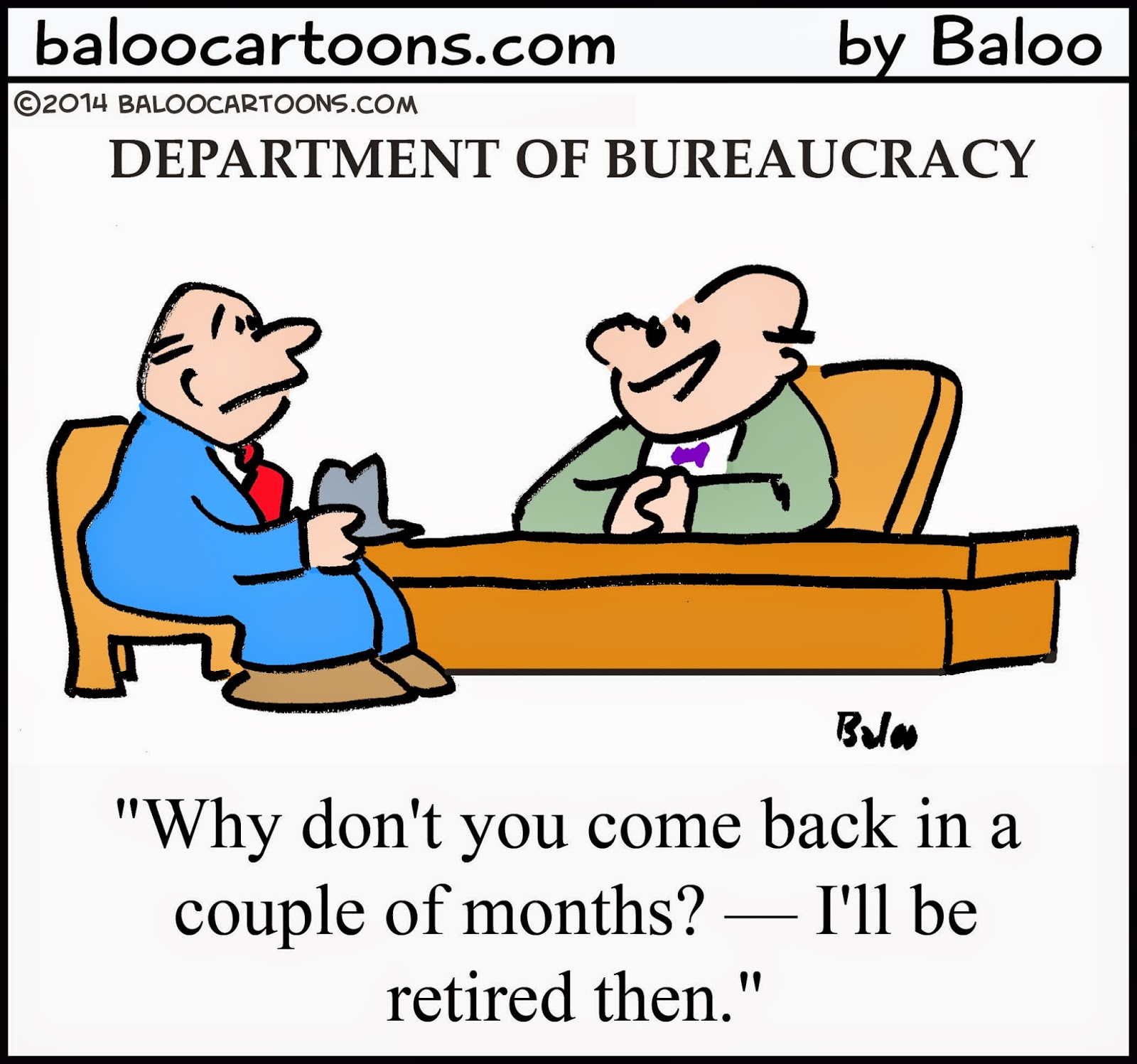 BALOO'S CARTOON BLOG: Bureaucracy cartoon