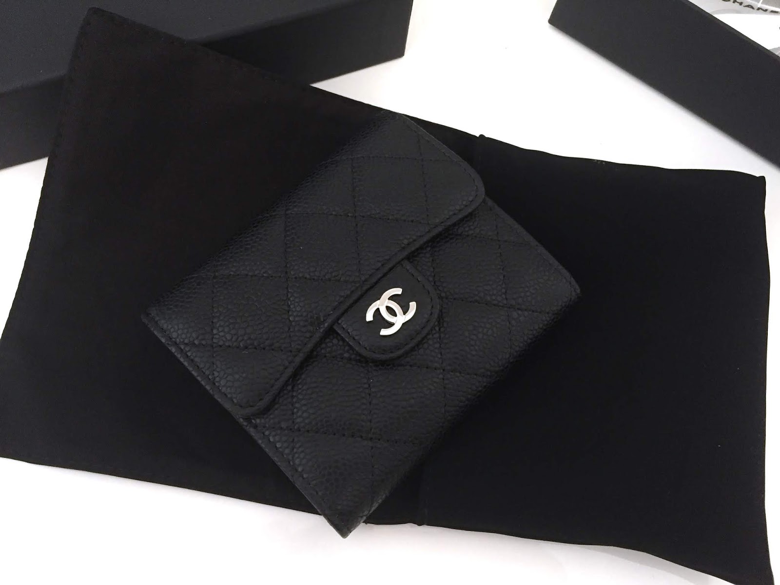 Chanel Classic Flap Wallet Unboxing 