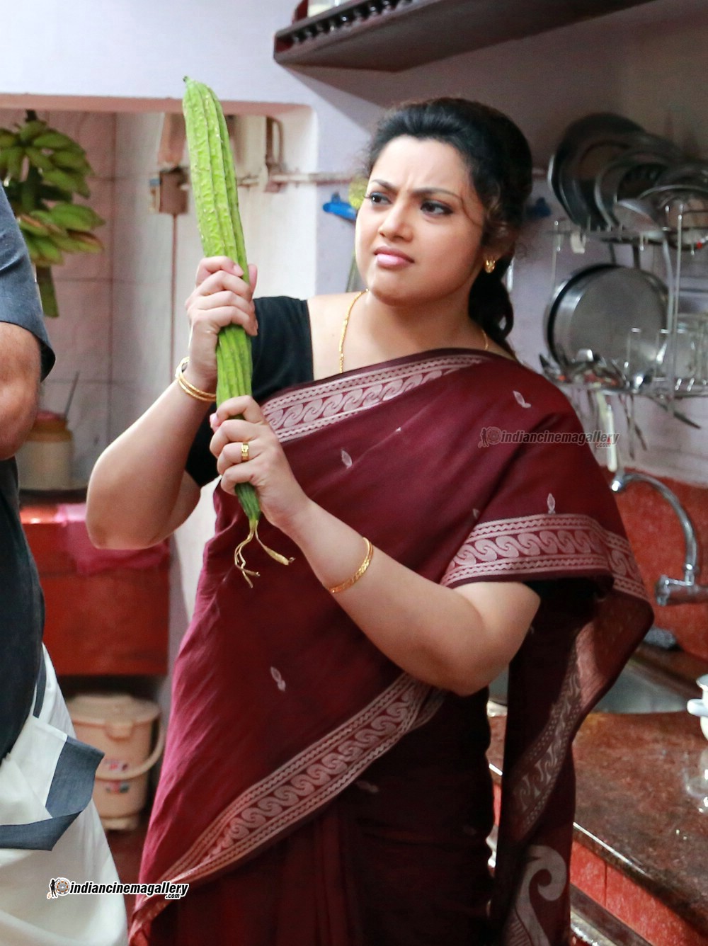 Meena latest hot photos in saree from Drishyam Malayaalm movie