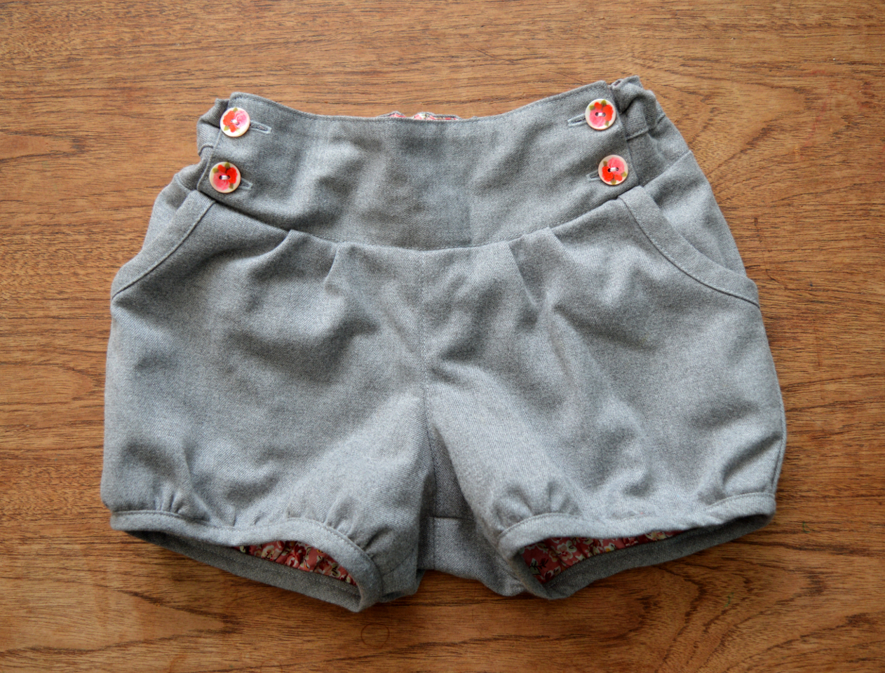 'So, Zo...' Berry Bubble Shorts