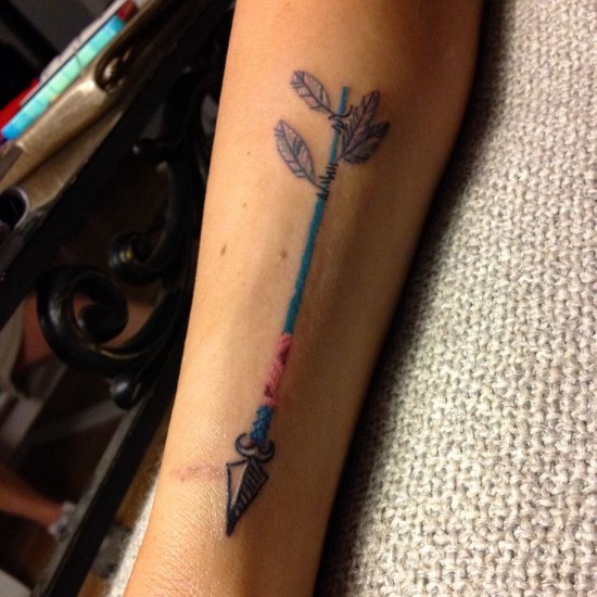 Tatuagens de flechas Tatuagens de flechas