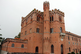 Bettino Ricasoli turned the Castello di Brolio into a kind of English-style neo-Gothic manor house