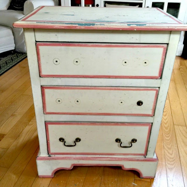 Small Fusion Mineral Paint Lily Pond Dresser