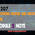 Electronic Devices and Circuits CS207 Note-Module 5
