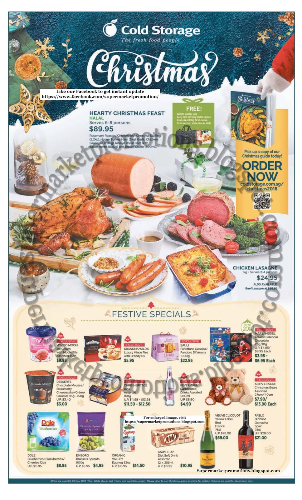 Cold Storage Christmas Promotion 23 29 November 2018 Supermarket